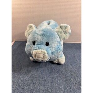 animal adventure Blue Pig Piggy Bank Plush